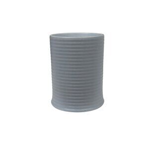 Threshold Rainwater Lily Ceramic Candle With White Wax - 14 oz - Ribbed Design